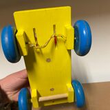 Old wooden toy to pull