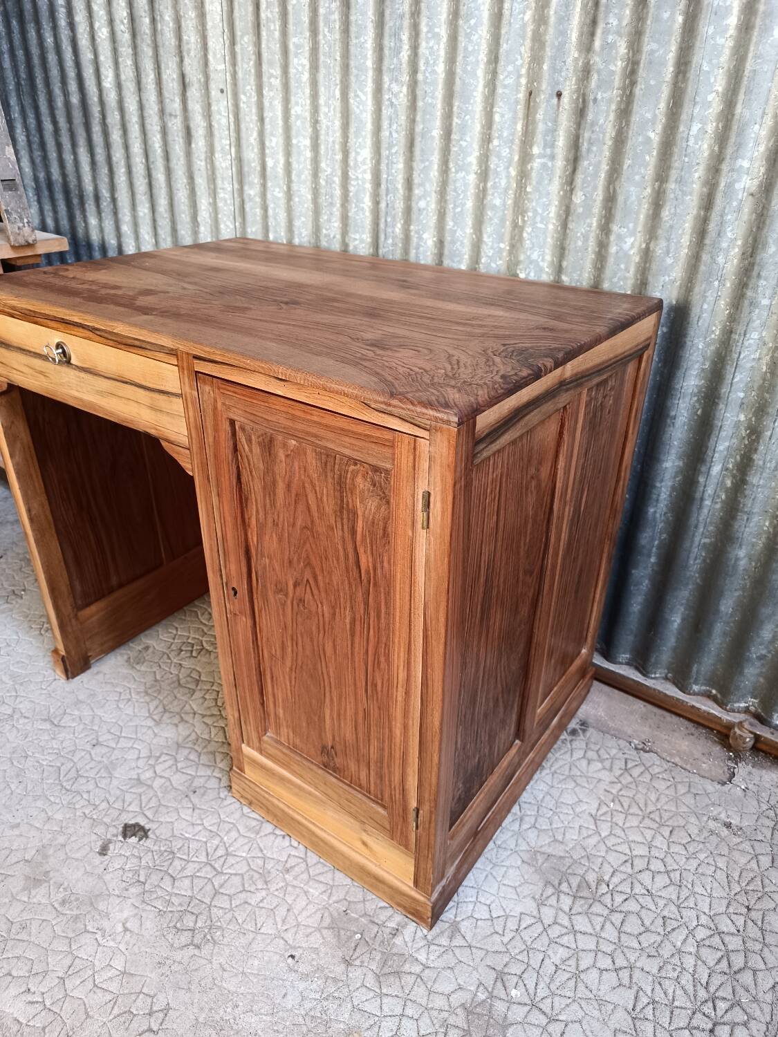Vintage solid wood desk