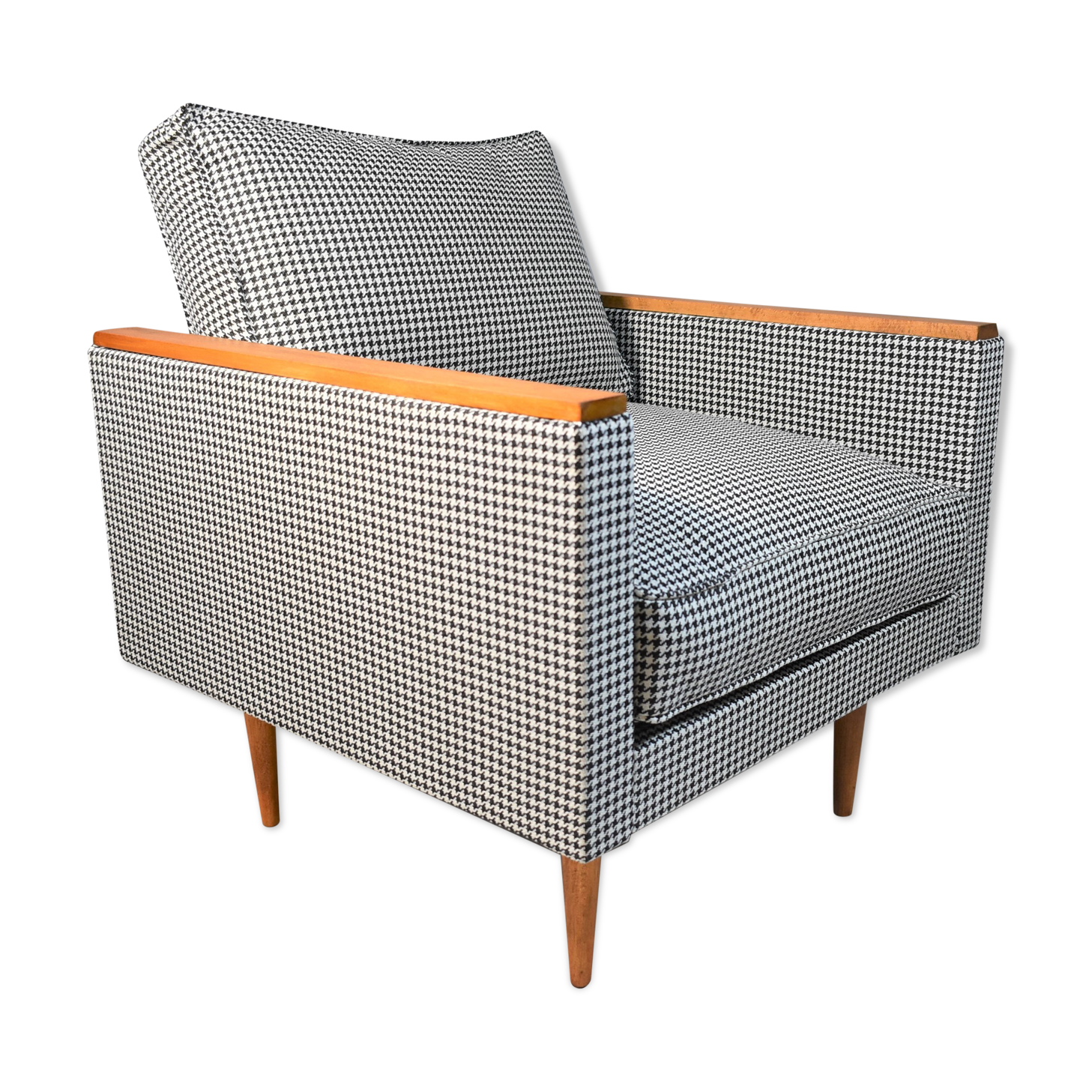 Vintage original armchair model ZWP-8 Cube, fully restored, 1970s