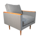 Vintage original armchair model ZWP-8 Cube, fully restored, 1970s