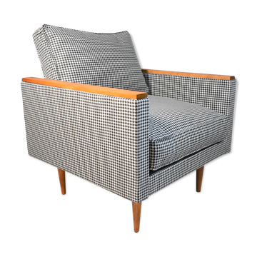 Vintage original armchair model ZWP-8 Cube, fully restored, 1970s