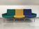 canapé scandinave modulaire Jørgen Høj pour Niels Vitsøe Denmark 1960