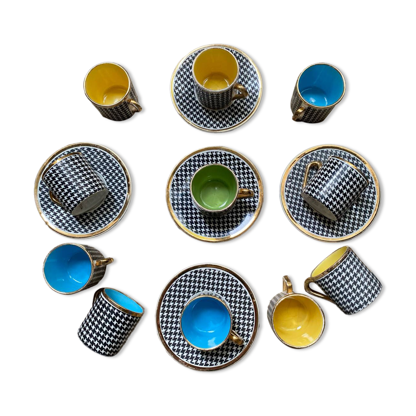 Vintage Pralignan coffee set