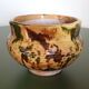 Provencal terracotta pot cover