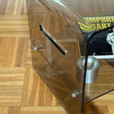 Smoked Plexiglas coffee table