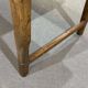 Early 20th-century farmhouse table made of fir, elm, and chestnut.
