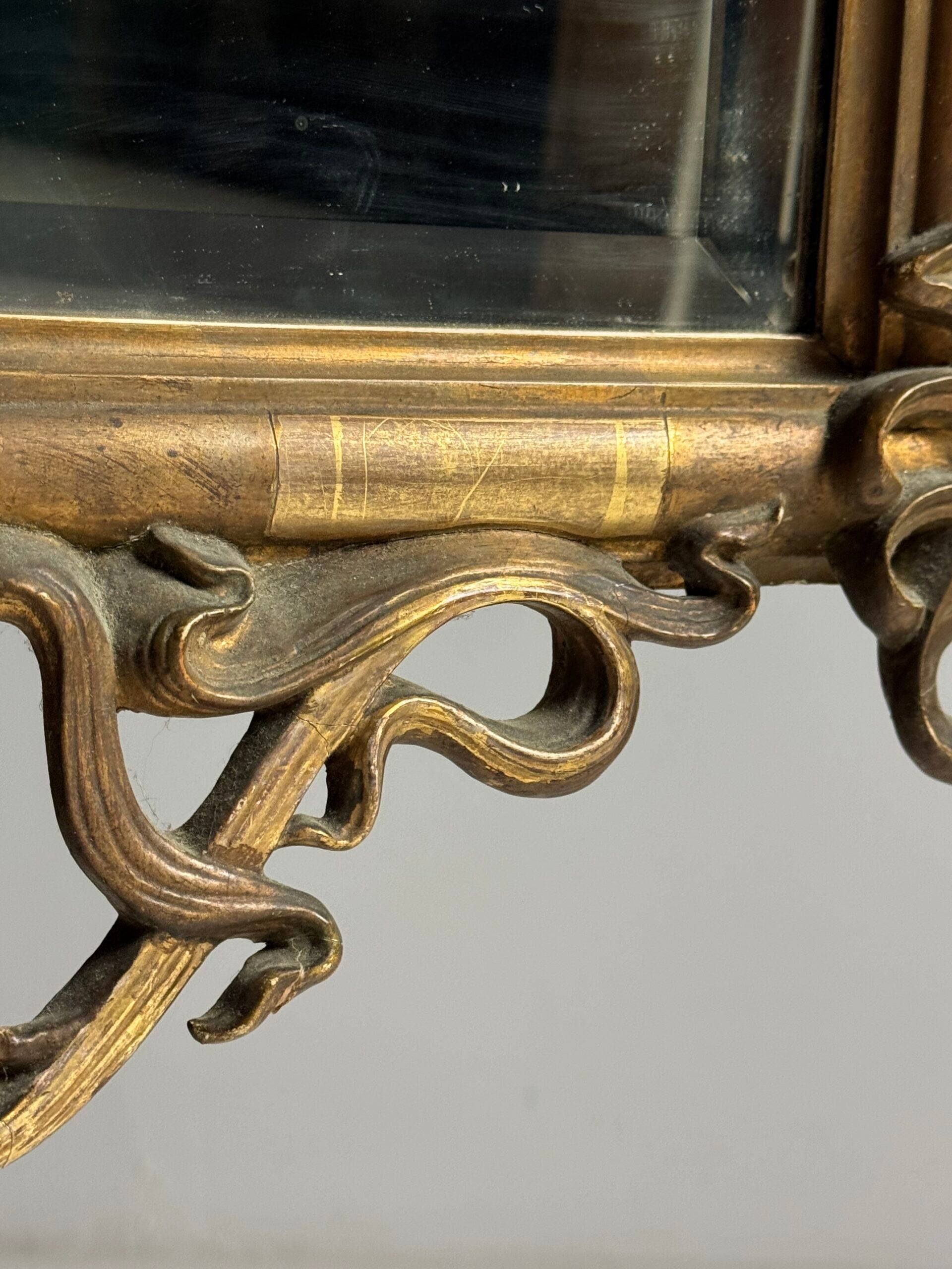 Miroir Art Nouveau vers 1900