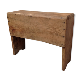 Banc en bois brut  vintage