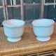 Paire de cache pot vintage
