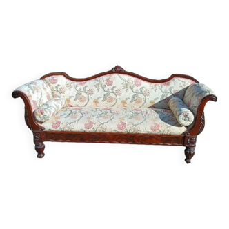 Carlo X boat sofa - Genoa, first half of the 19th century, in the style of Henry Peters