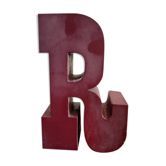 Sign letter R
