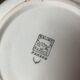 Salins France salad bowl with yellow flower decoration