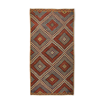 Tapis kilim anatolien fait à la main 293 cm x 150 cm