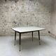 Crank dining table