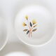 Dessert plates x4, Salins, vintage French