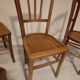 Set of 4 vintage bistro chairs