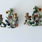 Pair of Italian wall lights
