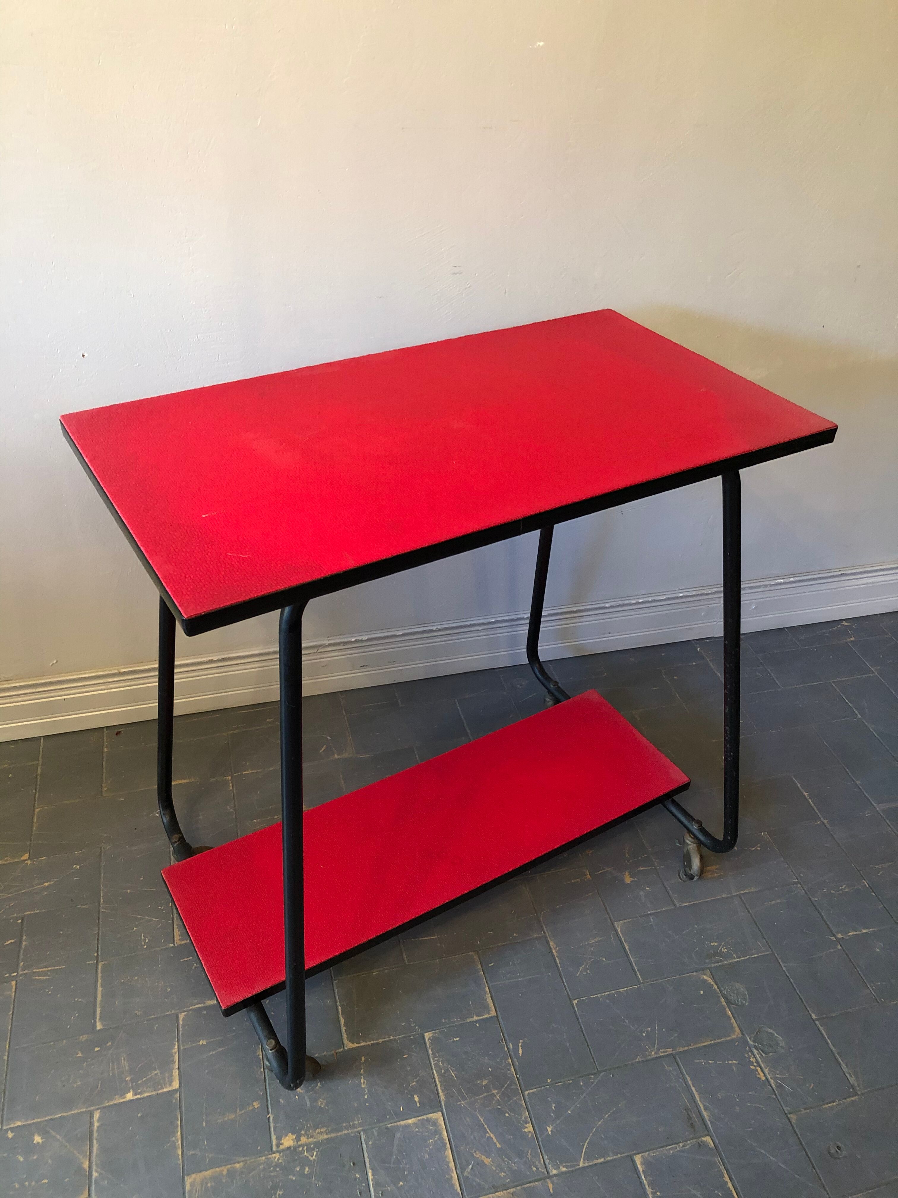 Vintage service trolley