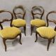 Set of 4 Louis Philippe chairs