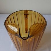 Vintage amber polycarbonate jug
