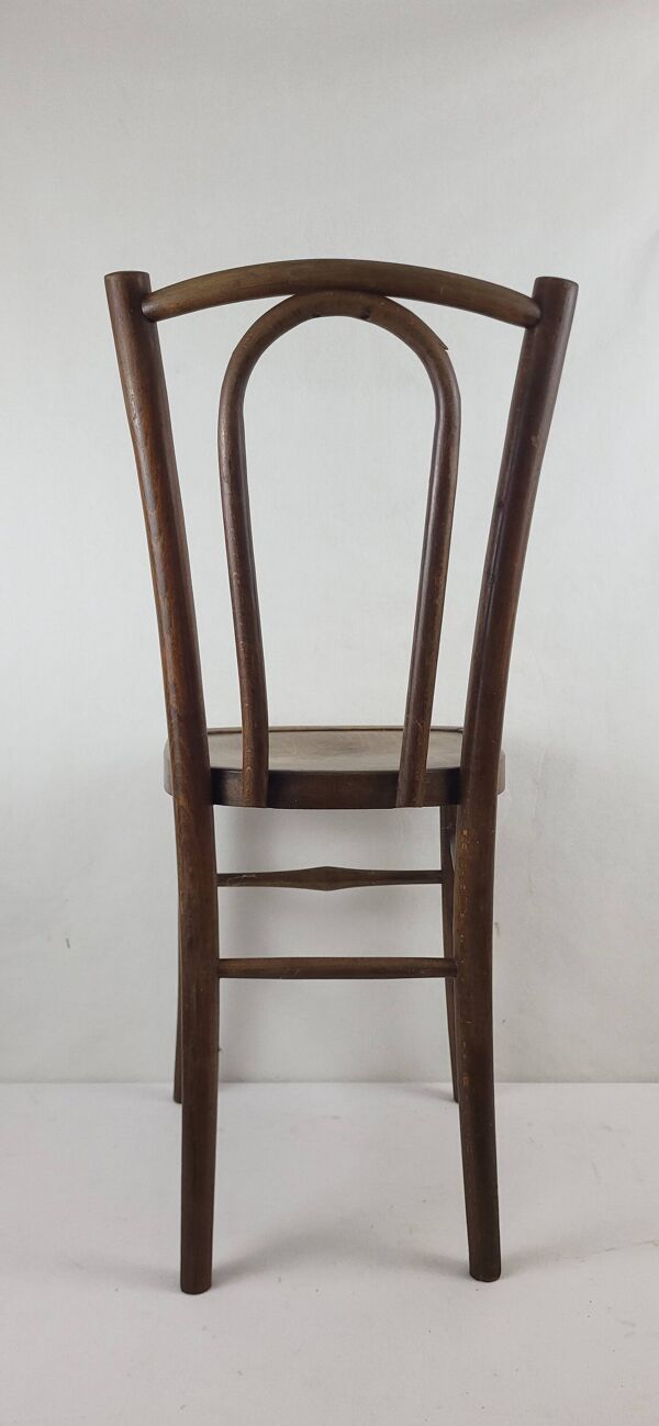 Chaise bistrot en bois courbé