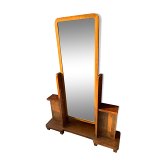 Art deco dressing table with tilting mirror