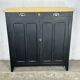Black Parisian sideboard
