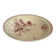 Shallow dish / salad bowl red ironstone Gien honeysuckle model faïence