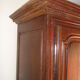 Old wardrobe of manor or castle XIXth in oak