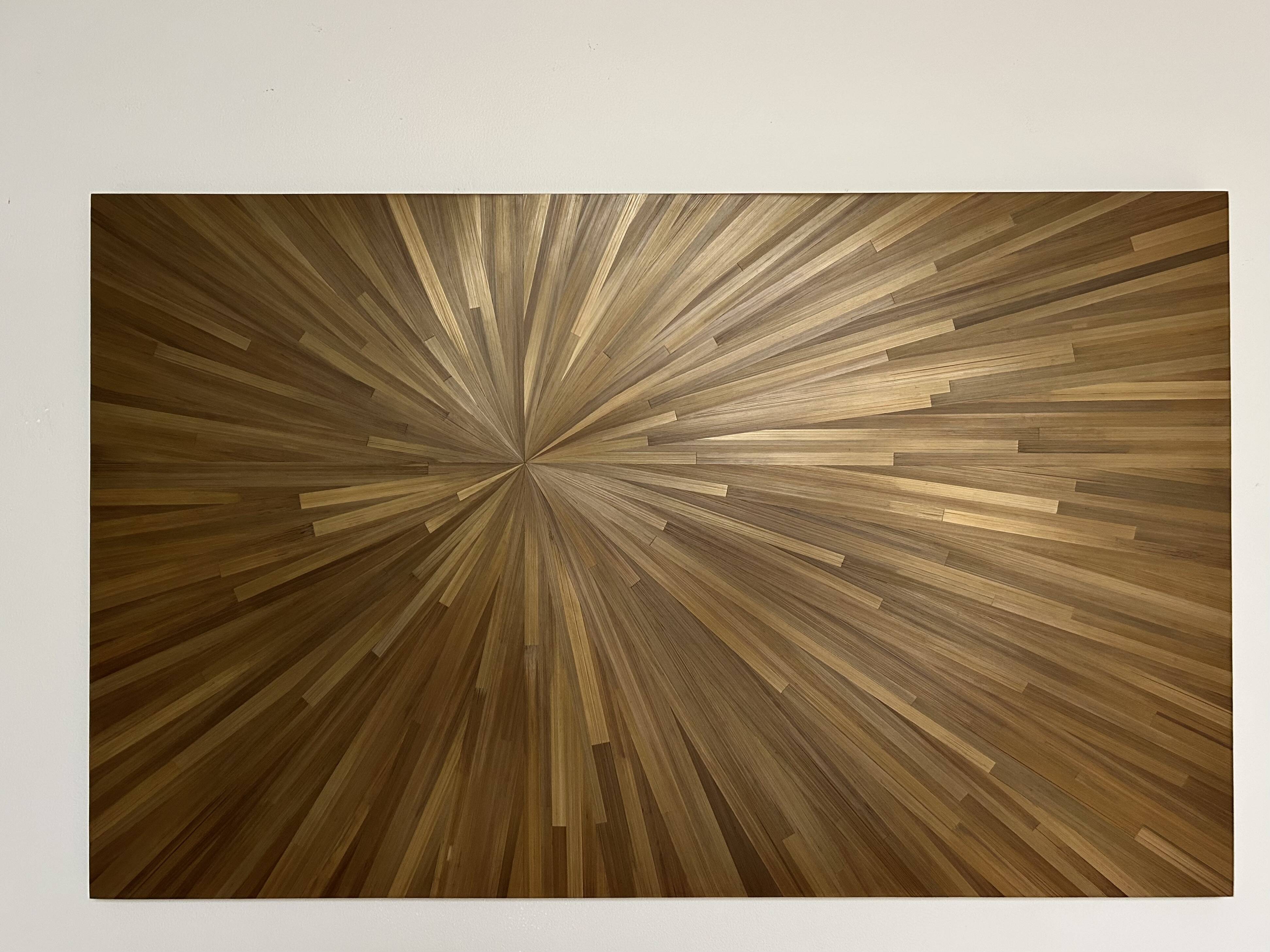 Bronze sun painting