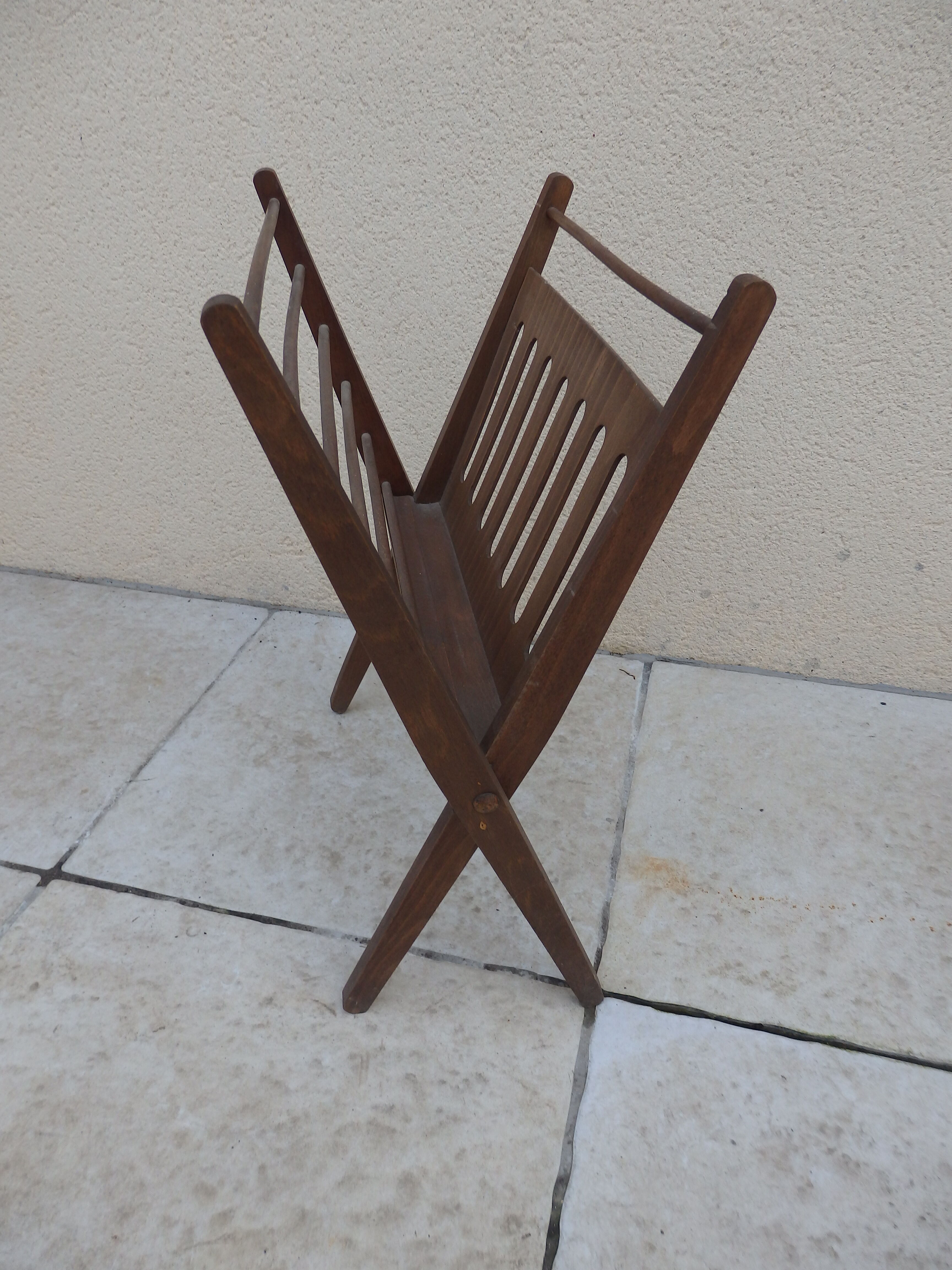 Scandinavian magazine holder by Cees Braakman vintage