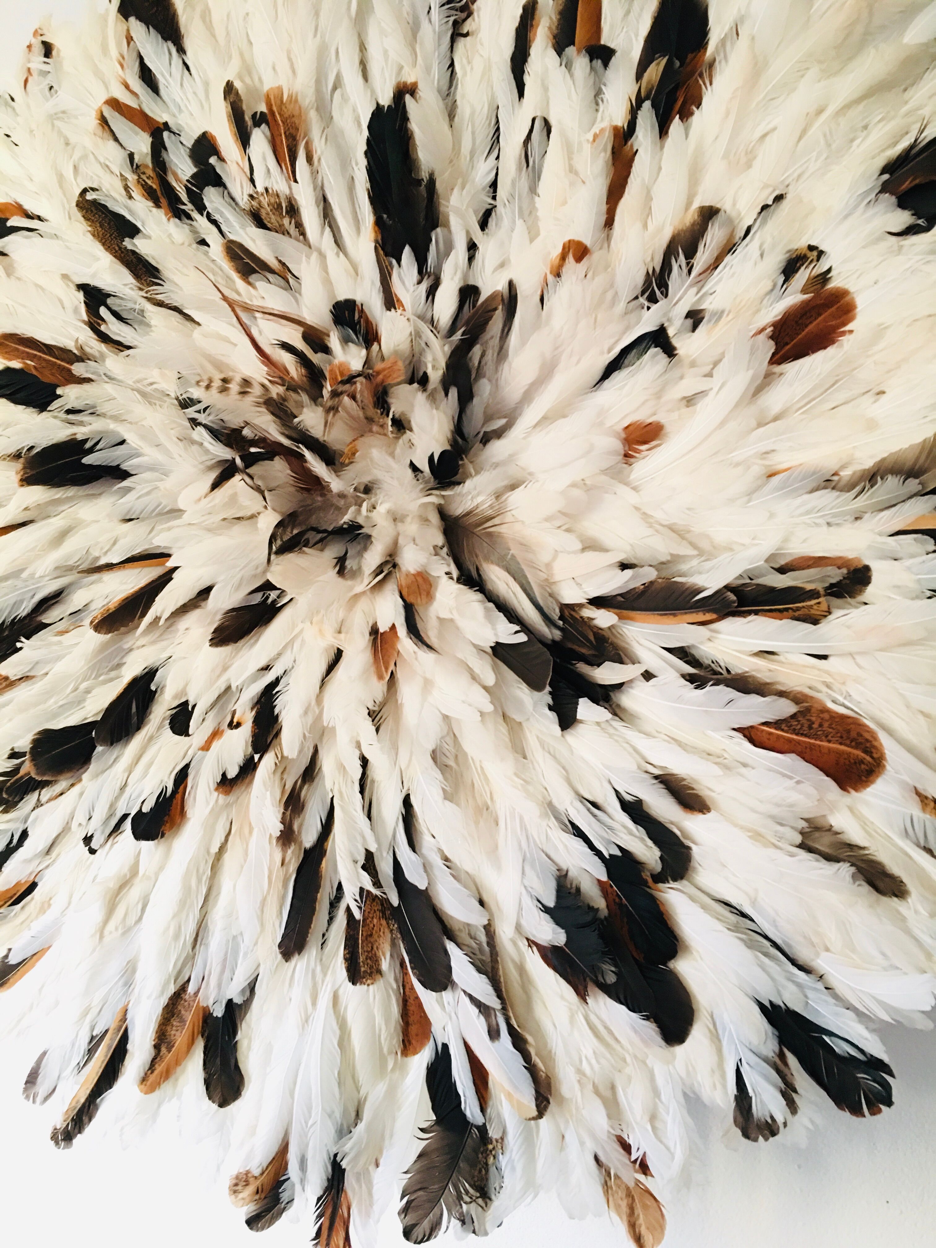 Speckled white jujuhat 65 cm