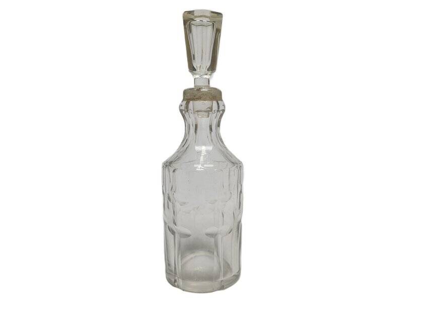 Antique Biedermeier carafe, Austria, 1890s