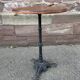 Vintage coffee pedestal table