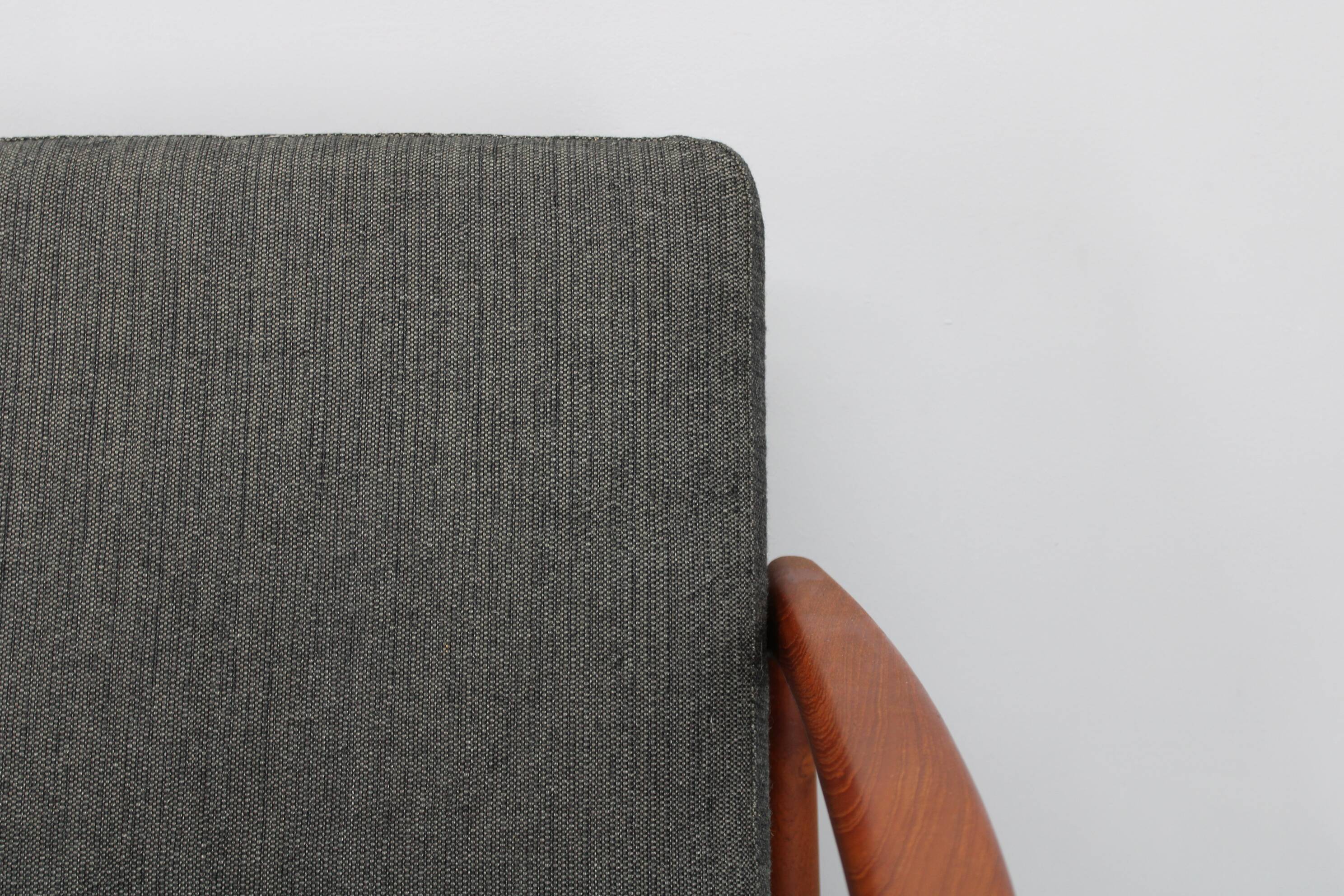 Canapé 2 places en teck Paper Knife de Kai Kristiansen des années 1960, Danemark