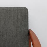 Canapé 2 places en teck Paper Knife de Kai Kristiansen des années 1960, Danemark