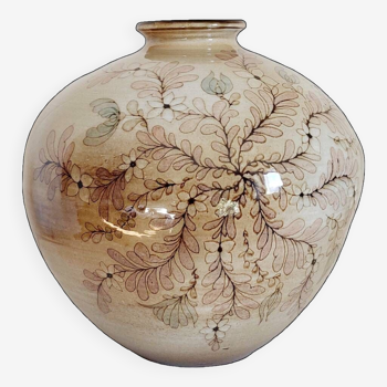 Grand vase vintage japonisant