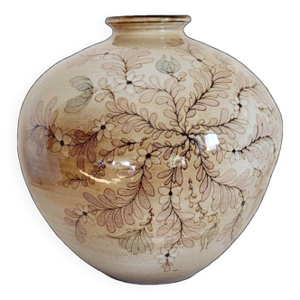 Grand vase vintage japonisant