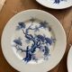 Lot de huit assiettes en porcelaine allemande années 50