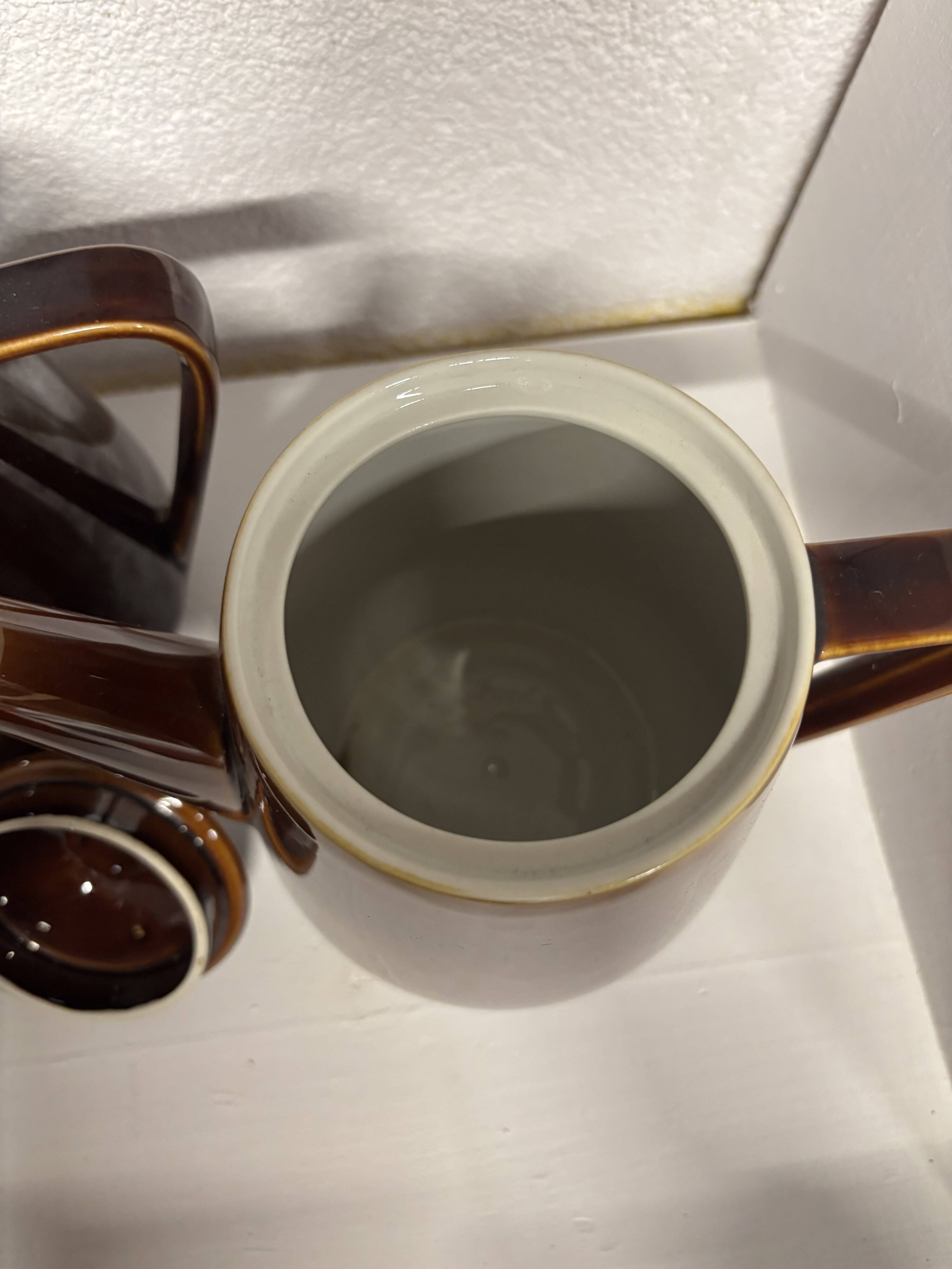Villeroy & Boch tea/coffee service - brown