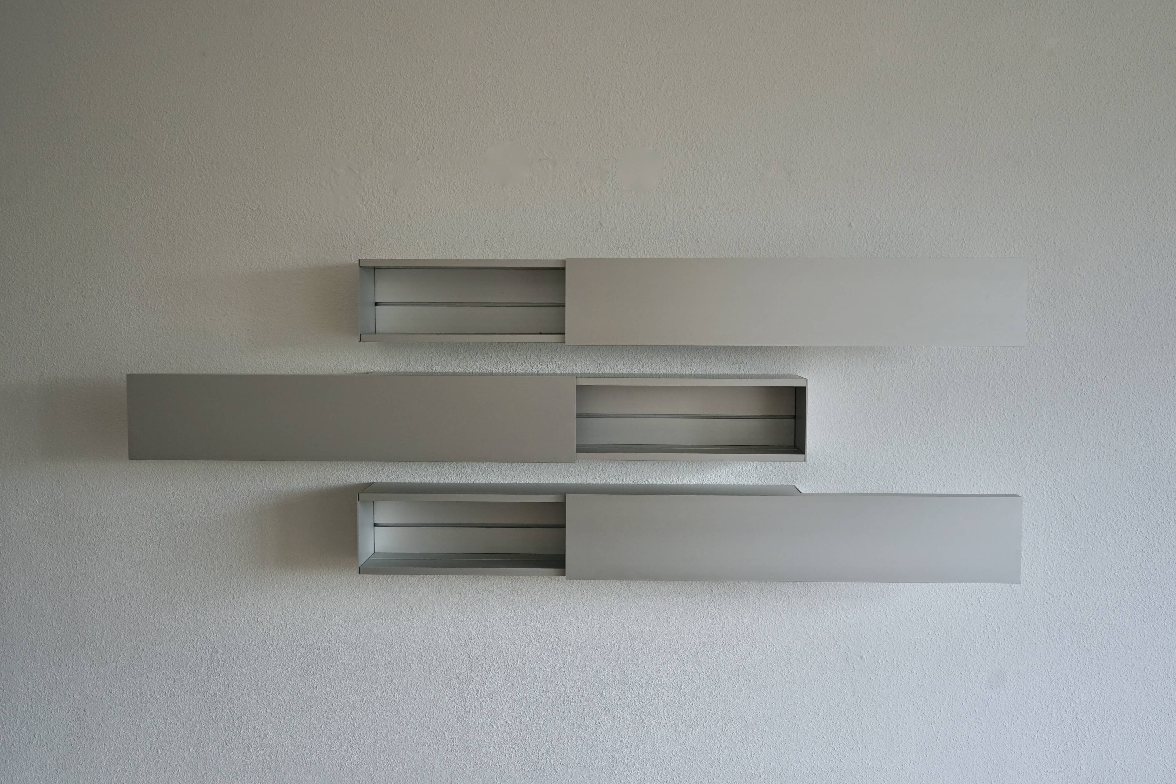 A-Line Shelves by Shigeru Uchida for Pastoe, 1990s, Set of 3