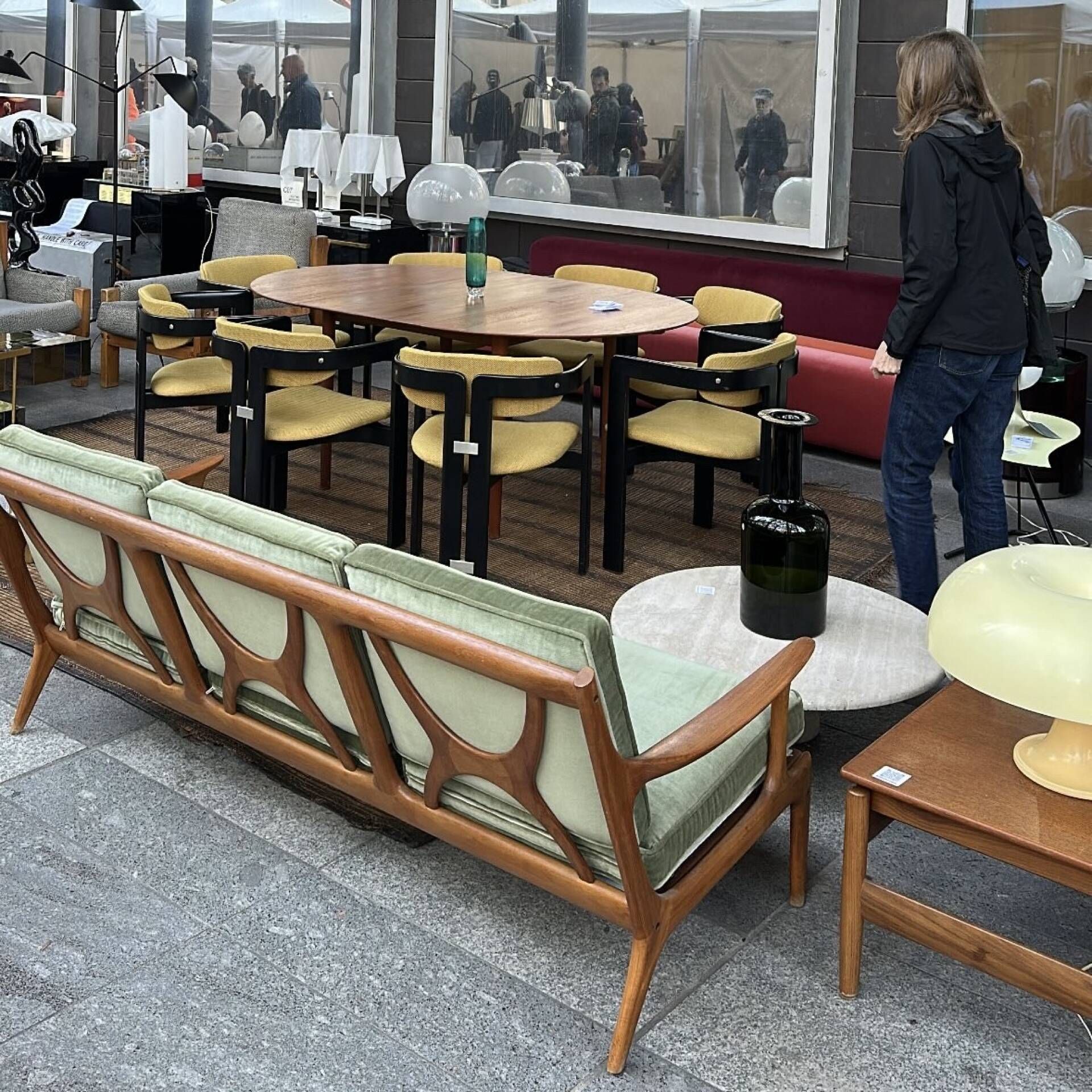 Scandinavian canapé set, 1960