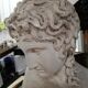 ANCIENT STATUE SCULPTURE bust divinity love Greek Deco ROME ANTIQUE XIXth