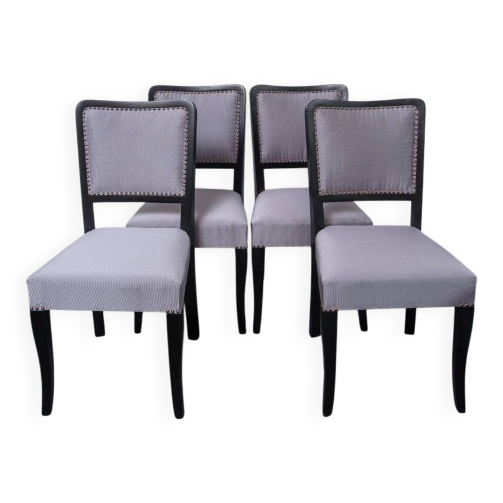 Art Deco dining chairs, 1920s, set of 4
