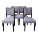 Art Deco dining chairs, 1920s, set of 4