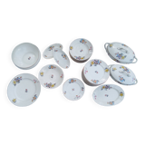 44-piece vintage Limoges porcelain service from 1970