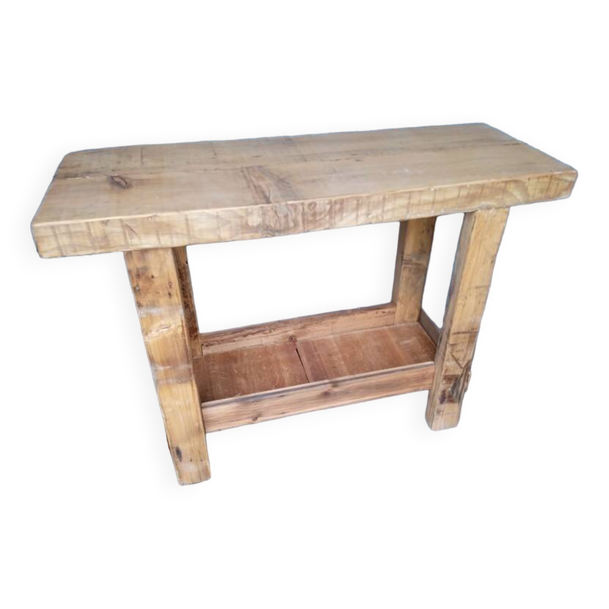 Workbench 120cm old solid wood