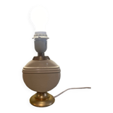 Ivory ceramic lamp base