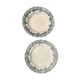 Paire d'assiettes Saint Amand collection Argenton