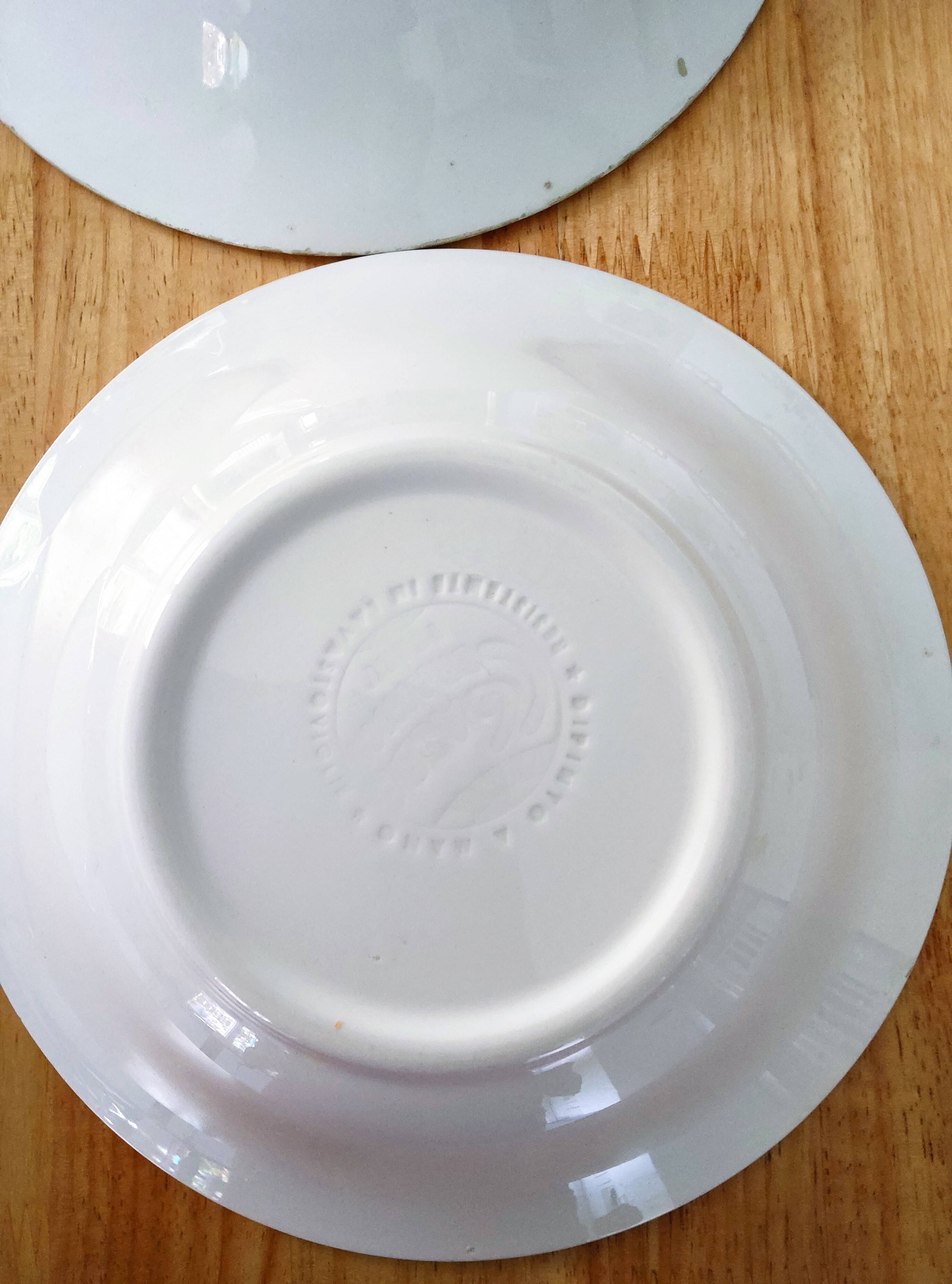 Set of 7 Galba Ceramica plates